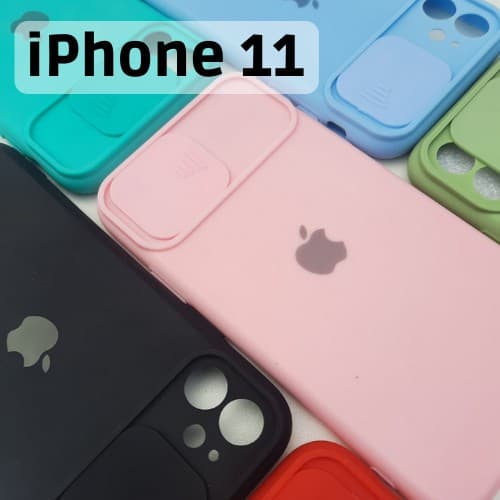 Case Silicone Aveludada Para iPhone 11 Com Proteção Para Câmera Traseira Antichoque