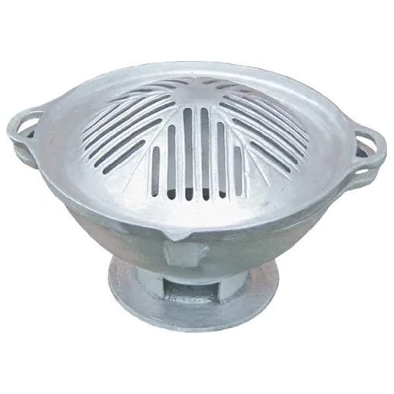 Gengiskan churrasqueira alumino  2pçs.