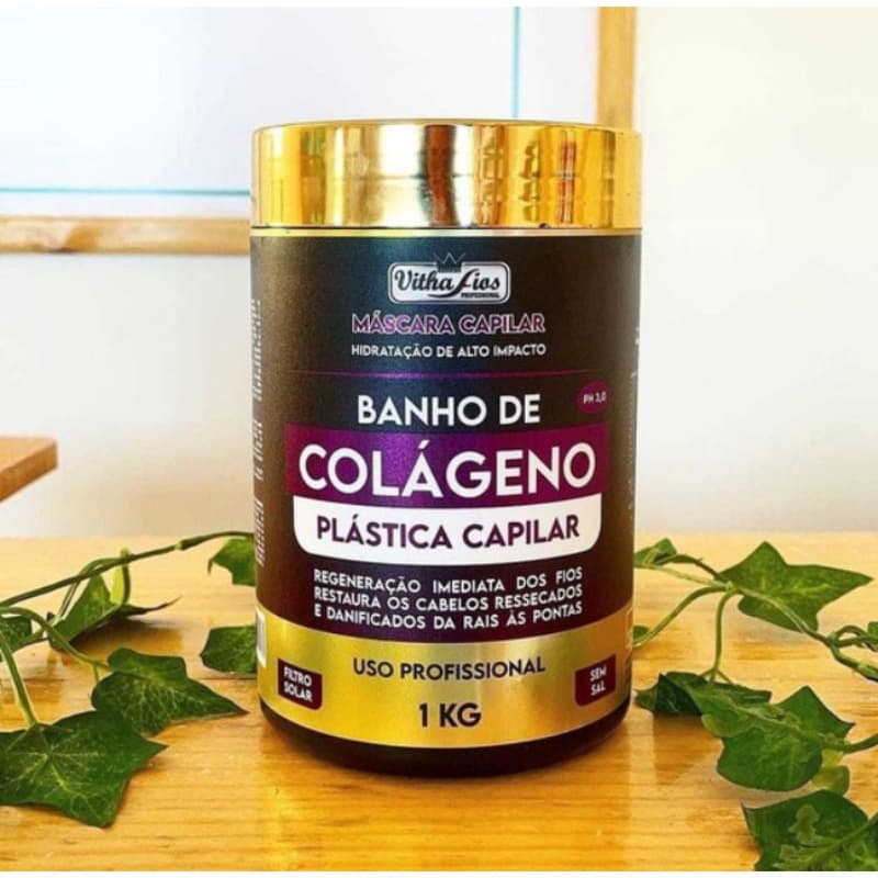 Máscara BANHO DE COLÁGENO PLASTICA CAPILAR