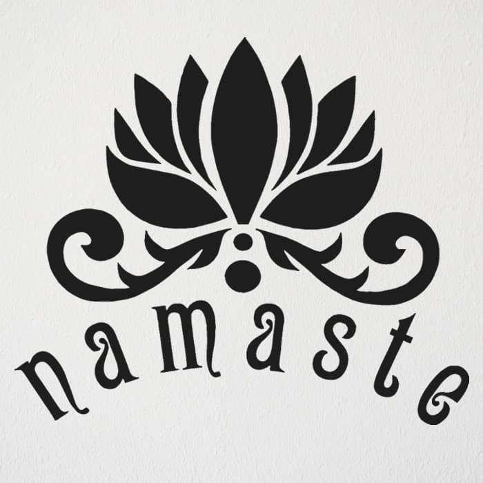 Adesivo Namaste Índia Indu buda