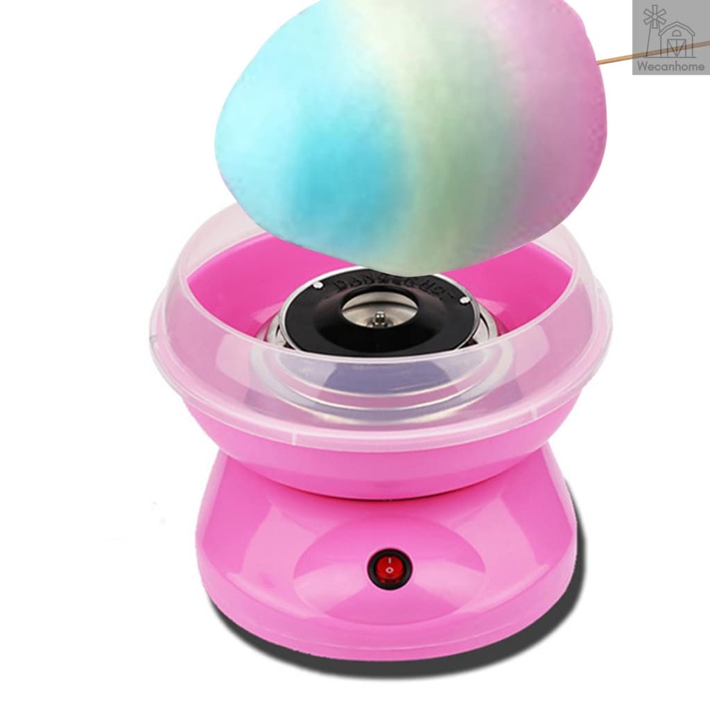 Mini Maquina de Algodão Doce Elétrica Professional Doméstica Portátil 500W