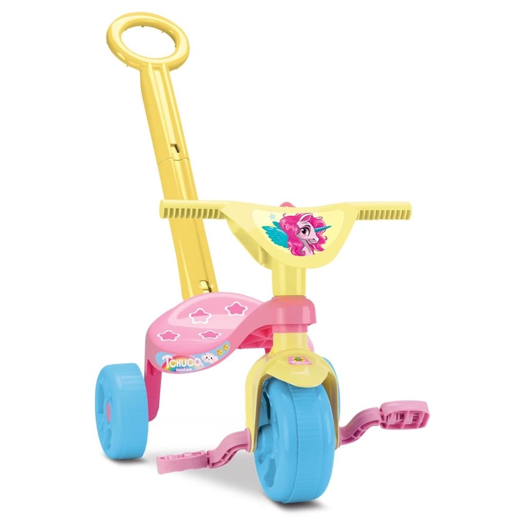 Triciclo Velotrol Infantil Unicornio Rosa Menina Samba Toys
