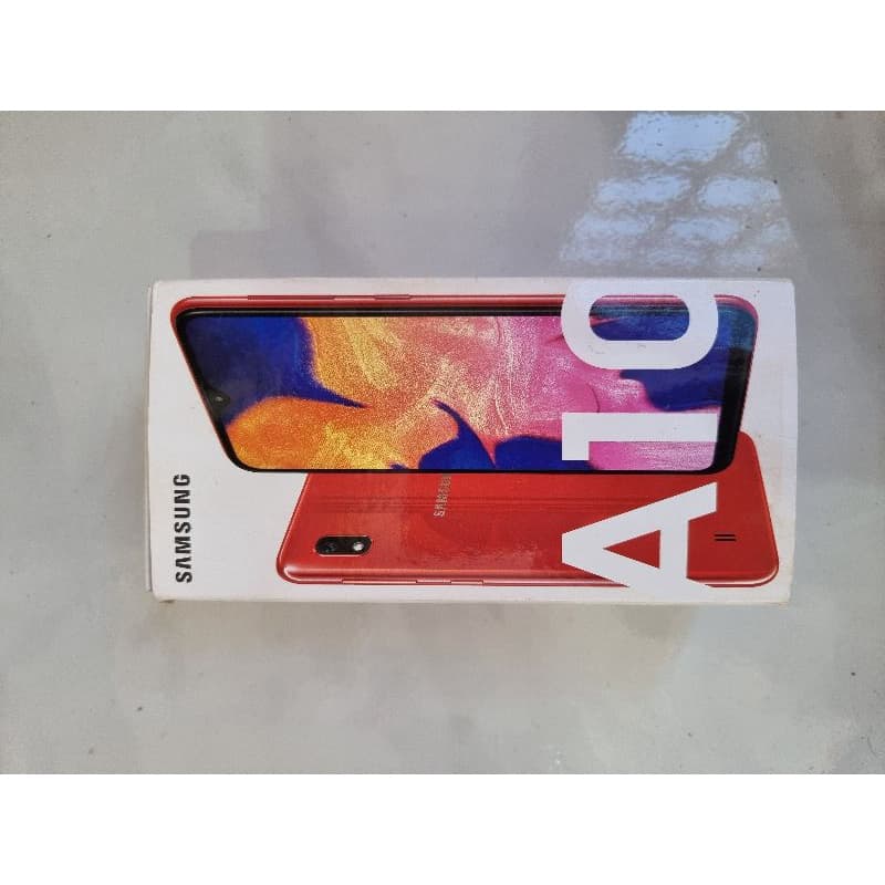 caixa vazia Samsung a10