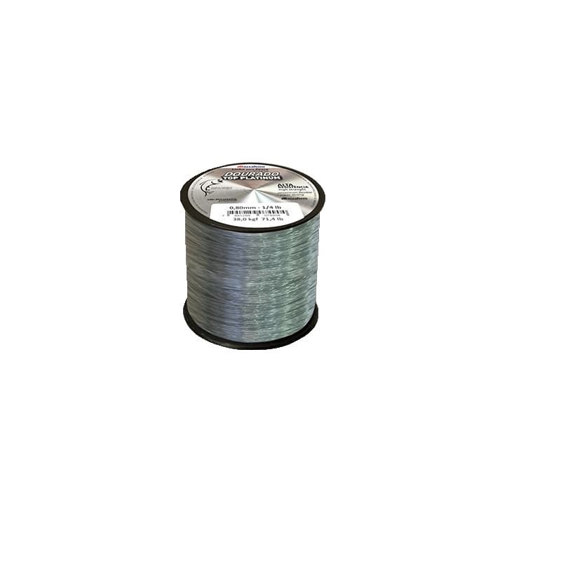 Linha Pesca Dourado Top Platinum Prata 0,30Mm 1238 M 15,4 Lb