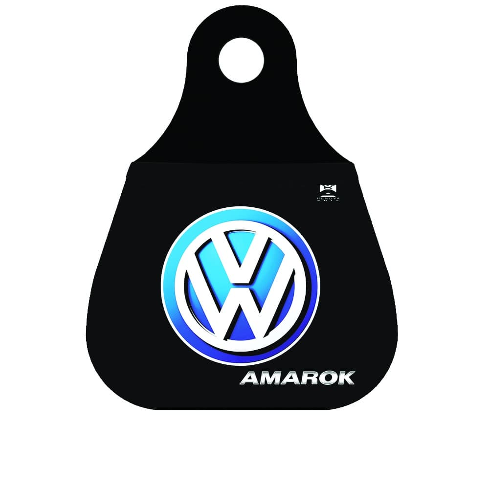 Lixinho lixeira lixo para cambio de carro Volkswagen Logo Azul Amarok