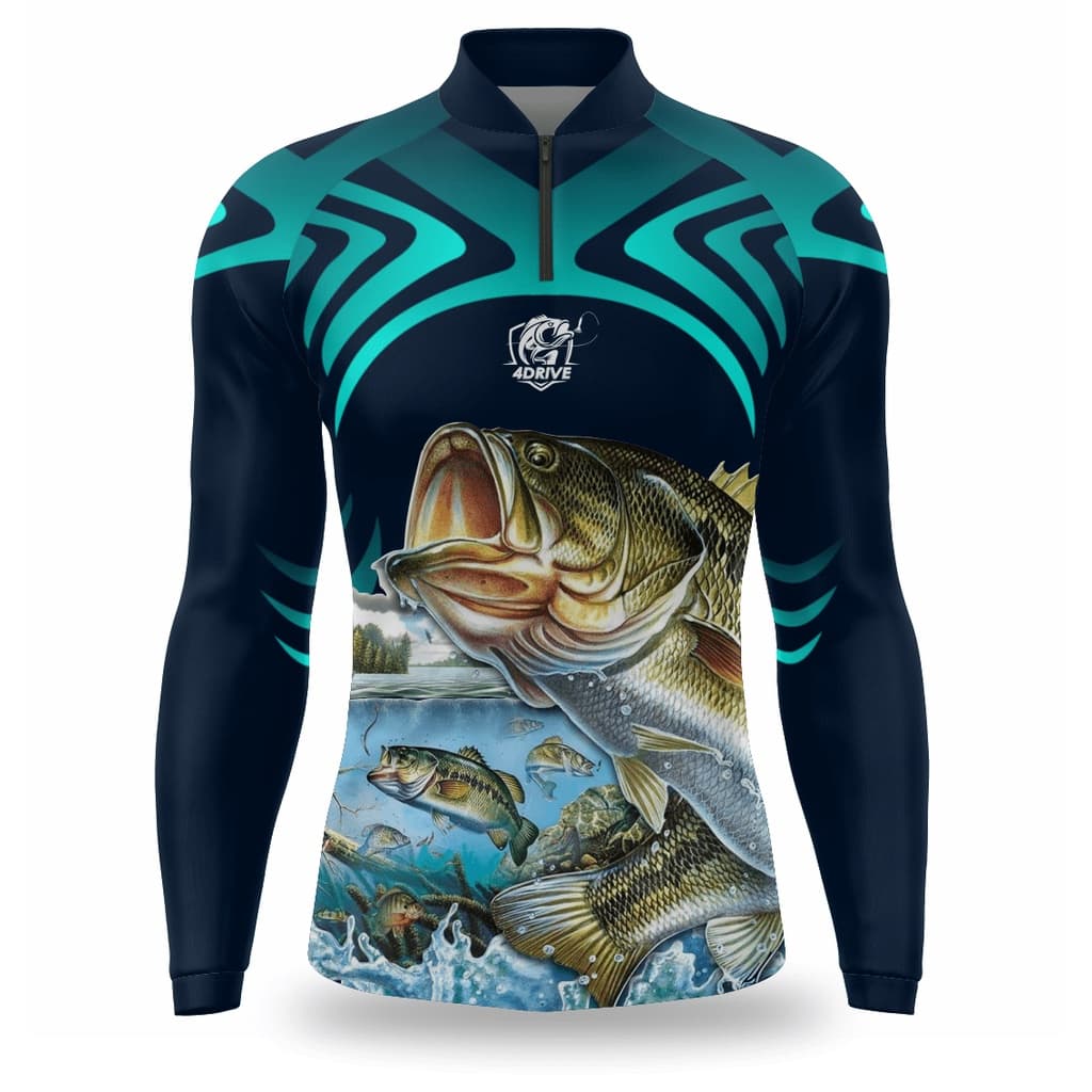 Camisa pesca Manga longa protecao solar uv 50 Camiseta de pescaria com secagem rapida