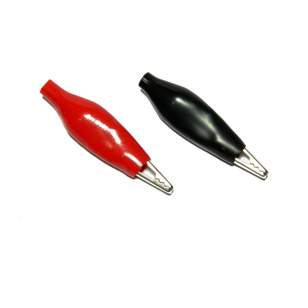 Kit Garra de Jacaré Vermelho/Preto 50mm PAR