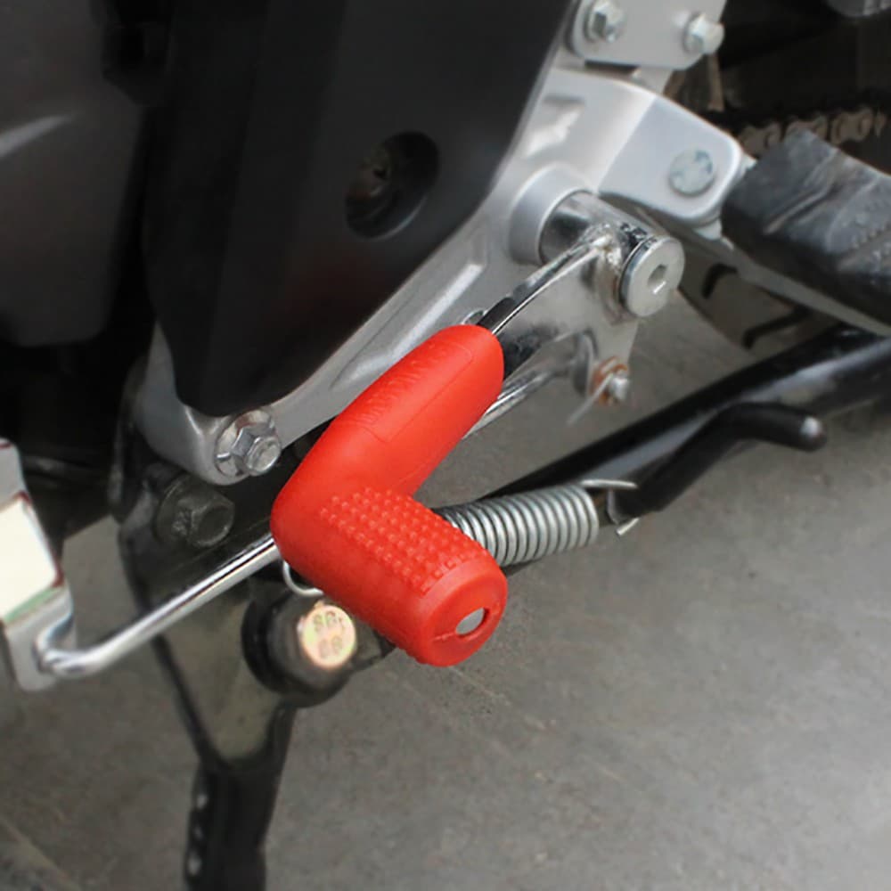 Protetor De Sapato Universal De Borracha Para Motocicleta Universal Motos Borracha Shifter Sock Bota Protector Tampa De Sapato Duplo Parte Do Motor Bota Protector Knob Titular Cobertura