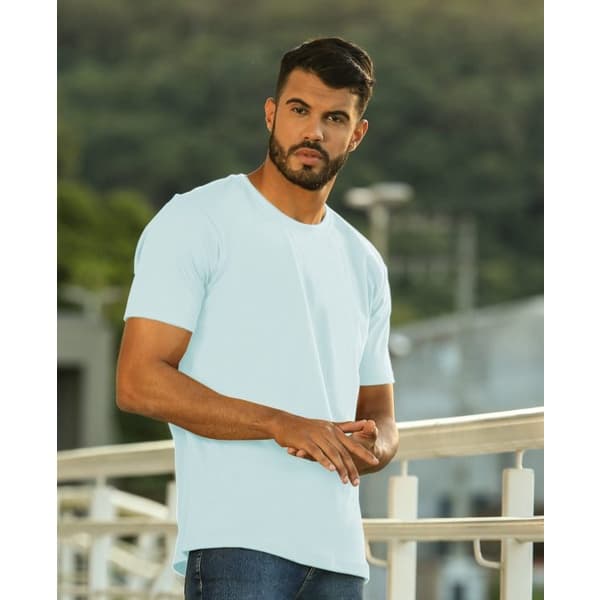 Camiseta Premium *TECIDO GROSSO* Qualidade Shopping 100% Algodão Básica Sem Estampa Reforçada