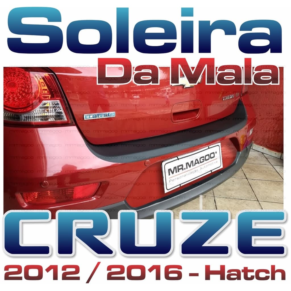Soleira da Mala Adesivo para Carro CRUZE SPORT6 HATCH 2012 2013 2014 2015 2016 Acessórios para Carro MRMAGOO