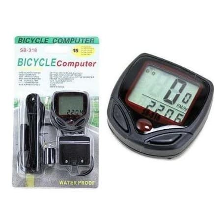 Velocímetro Digital para Bike a prova d’água com 15 funções SB318