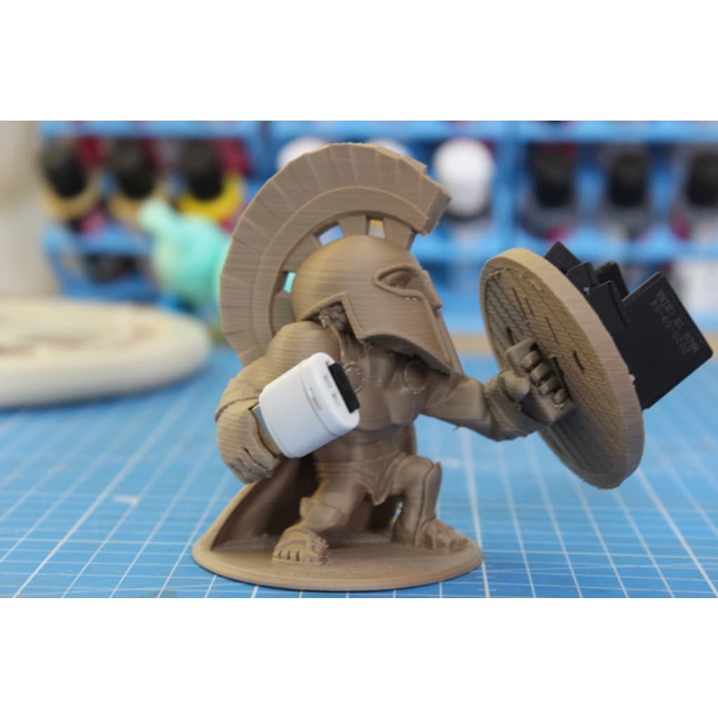 Suporte Organizador Porta Cartões Micro SD, SD E Usb Spartano de Mesa - Impressão 3D