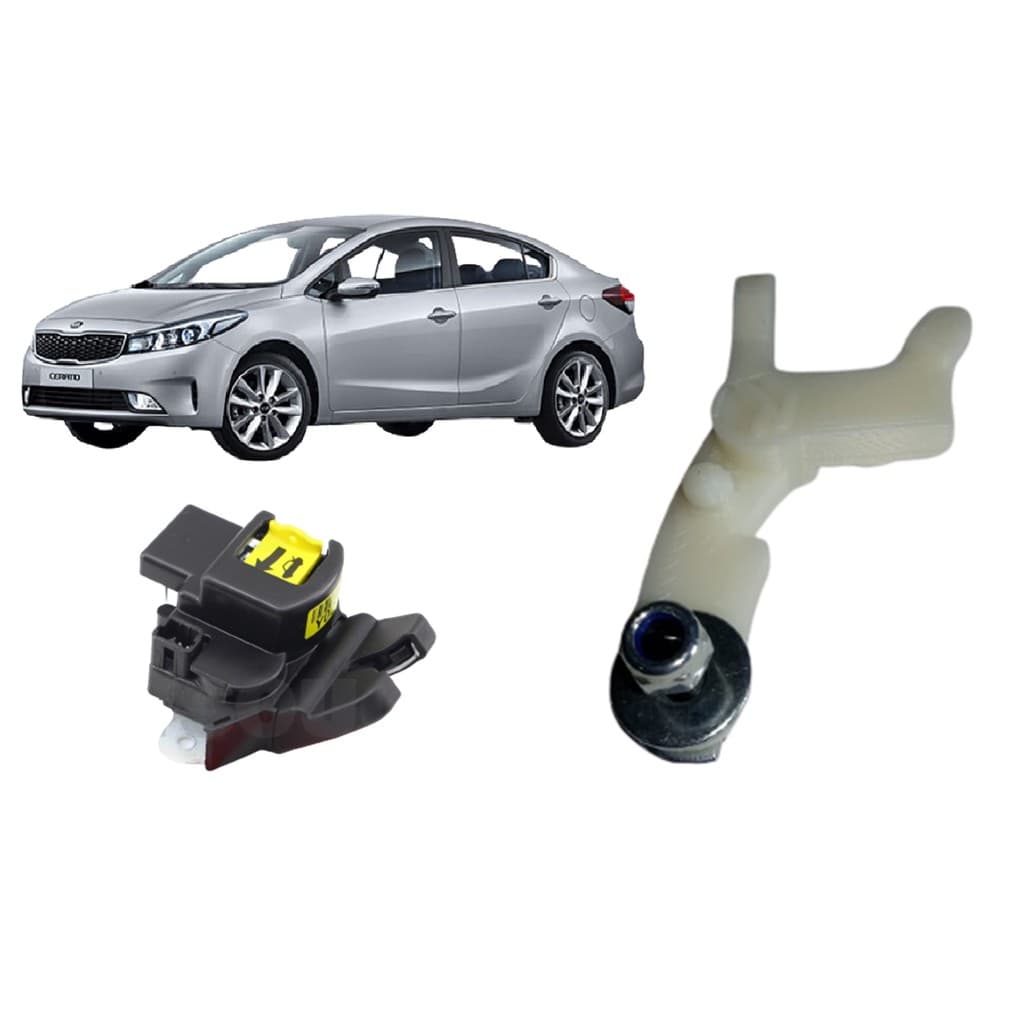 Reparo fechadura porta malas Kia Cerato junina