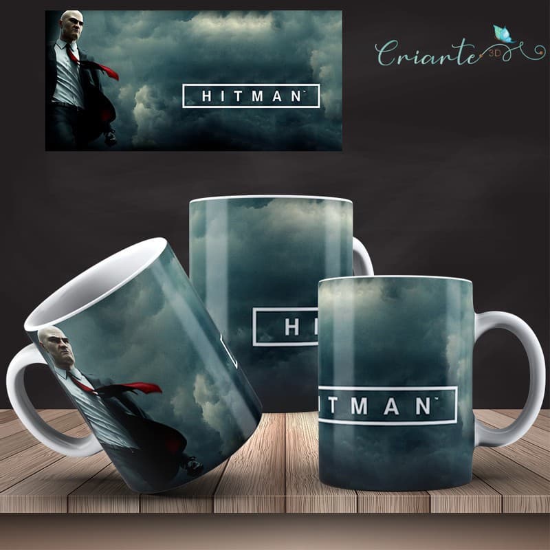Caneca Porcelana Diário de um Hitman #17