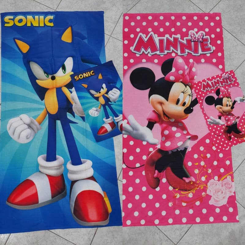 kits/ Toalhas de Banho + toalhinha de boca,Toalhas infantil Escolar