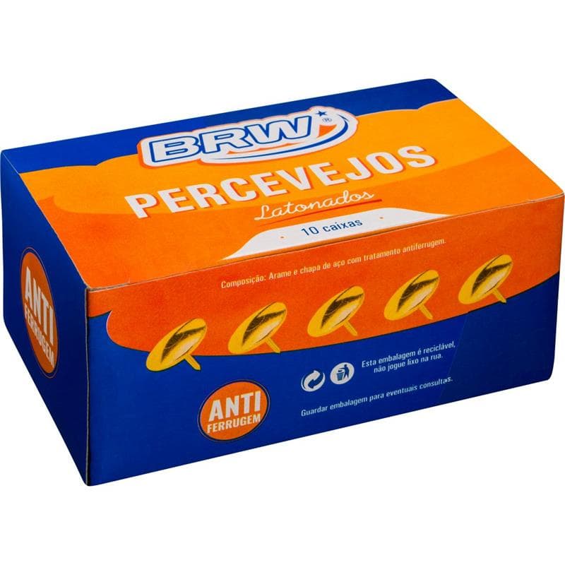 Percevejo latonado BRW resistente c/100 un