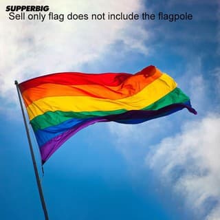 Bandeira do Arco-Íris LGBT. Bandeira do Orgulho, Bandeira da Liberdade - Símbolo Internacional da Comunidade Lésbica, gay, bissex