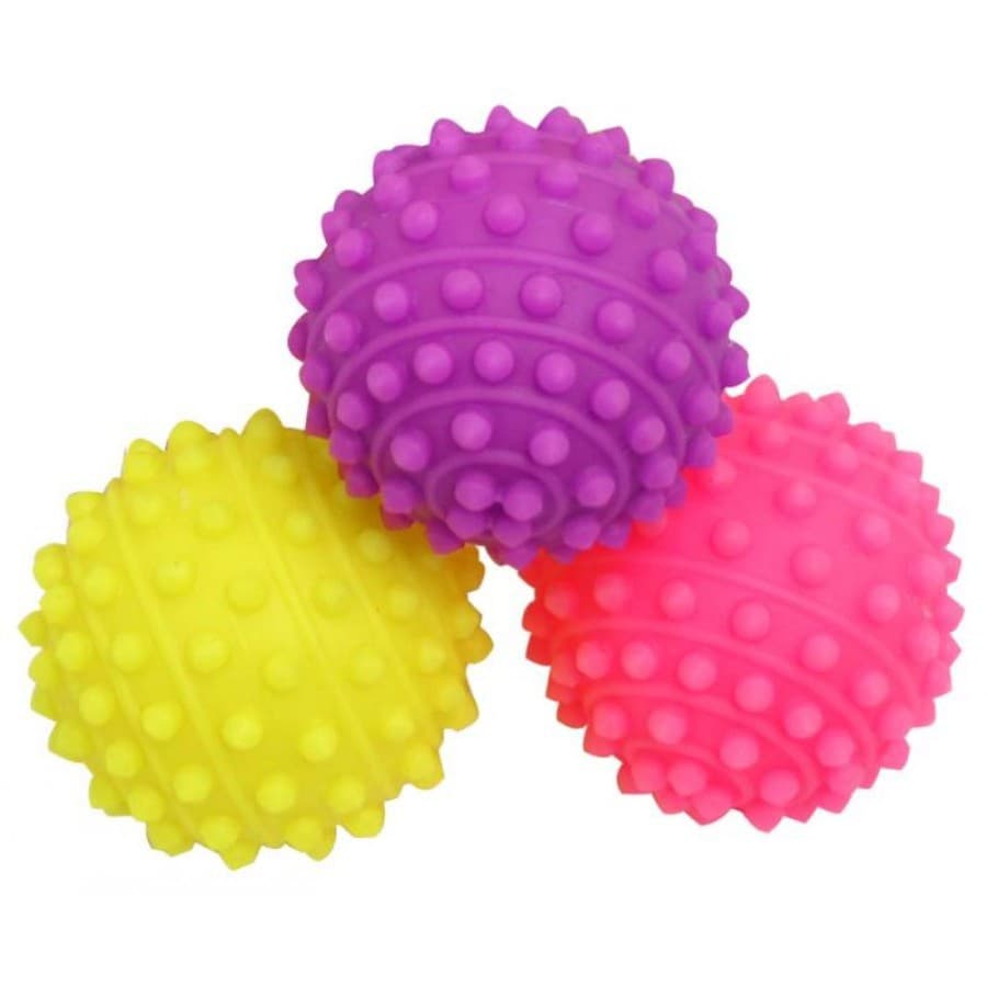 2 Bolinhas Cravo De Físioterapia Anti Stress Bola Relaxante De Apertar  Fortalecimento de Mão Cachorro Pet