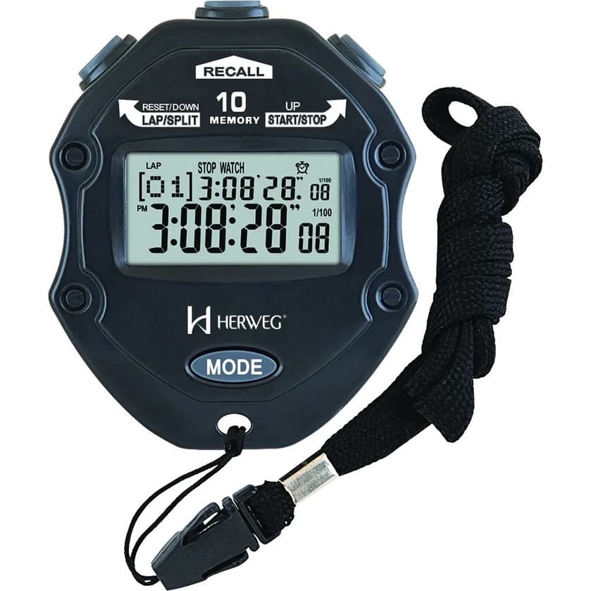 Cronômetro Digital Relogio Alarme Herweg 8911 034