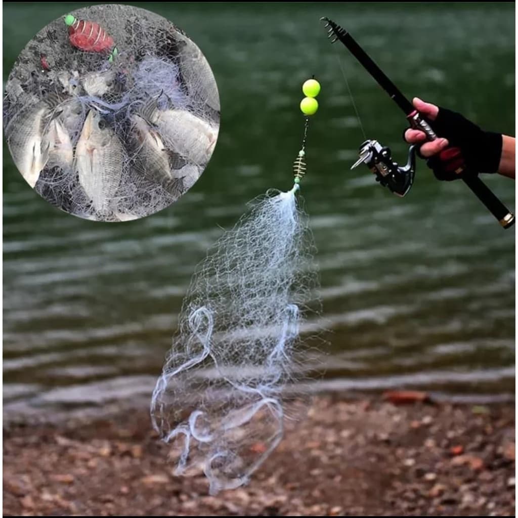 Redinha De Pesca Para Vara Armadilha Tarrafinha Peixes Pequenos Lambari tilapia