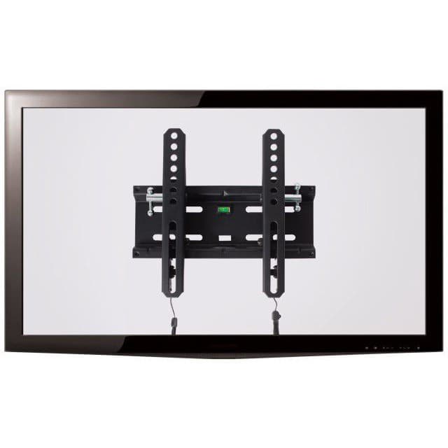 HD 599 S Suporte com Inclinação para TV LCD/LED de 10" a 42" Suporte com inclinação de até 12°. Possui trava de segurança.Distância da parede: 52mm.