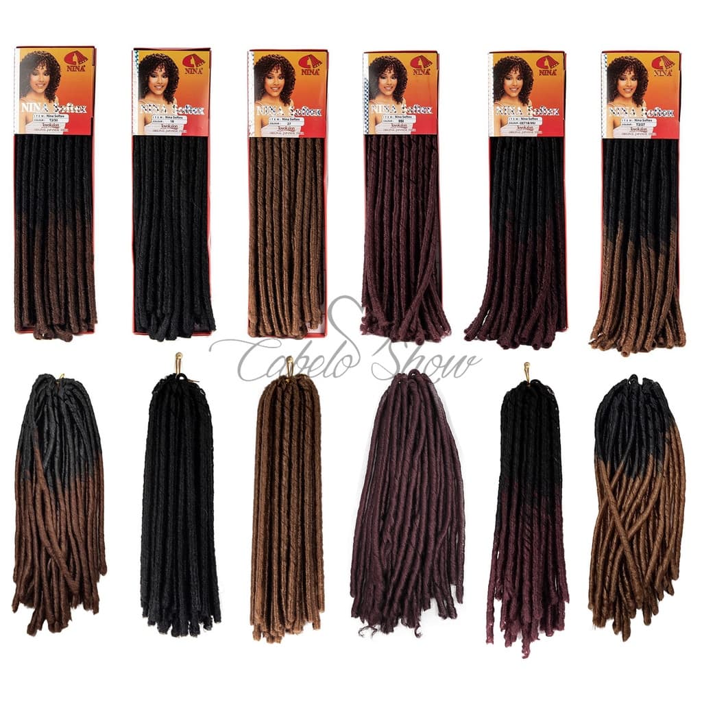 Nina Softex Cabelo Cacheado Dread Original ( Varias Cores )