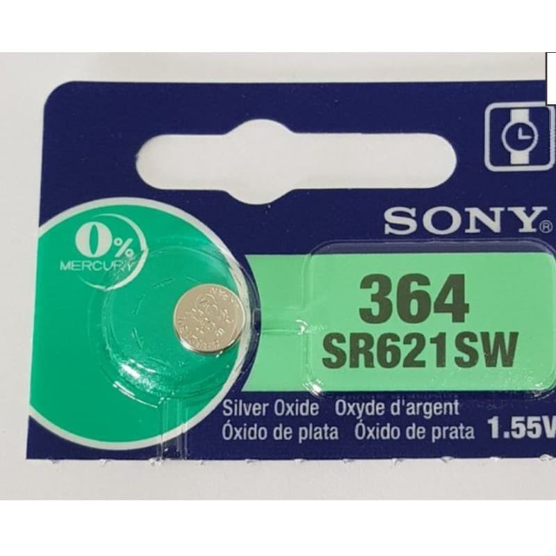 Bateria de relógio 01 unidade Sony/Murata 364/sr621sw