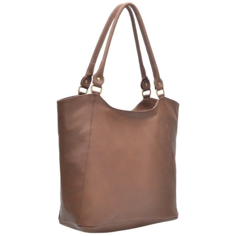 Bolsa De Couro Feminina Caramelo
