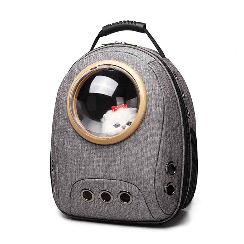 Mochila Pet Astronauta Visão Panorâmica Gato Cachorro Luxo