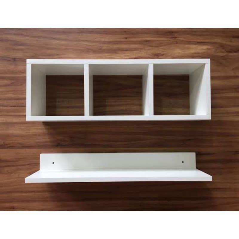 NINCHO JOGO COM PRATELEIRA 2 PEÇAS NICHO PARA DECORAÇÃO CASA BANHEIRO COZINHA SALA QUARTO