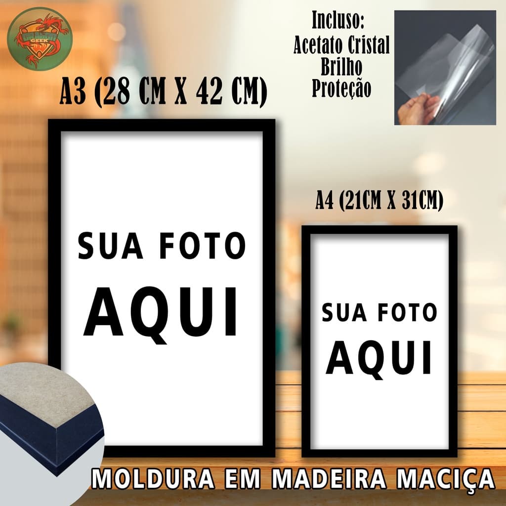 Quadro Decorativo Personalizado Com A Sua Foto Do Seu Jeito