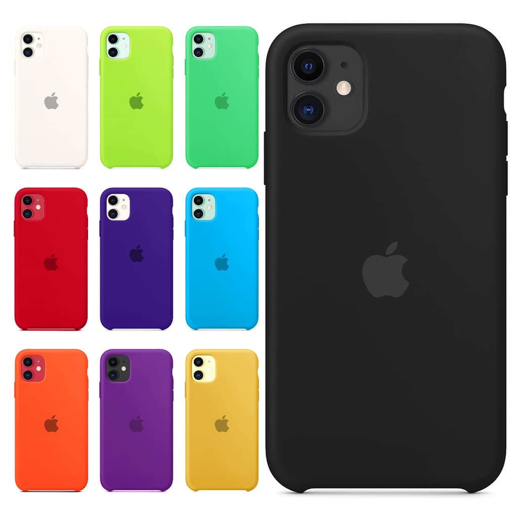 Capa Capinha para iPhone 11 Aveludada Silicone Premium Cover Todas as Cores Lacrada Pronta Entrega