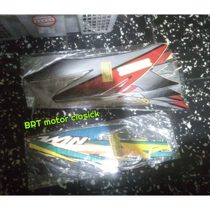 Honda win 100 Striping Motocicleta Adesivos Padrão Corpo Guarnição 2000-2001
