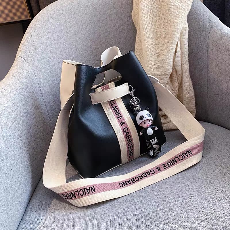 Bolsa Feminina de Lado Crossbody de Luxo Tendência de Couro PU 1981