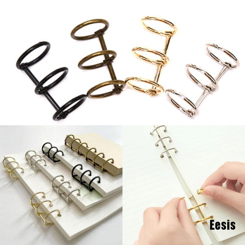 [🔥Mini Spend R0 Get R1 Off🔥] 2pçs Molde / Fichário De Papel Com Folhas Folgadas Em Metal Para Fazer Álbum / Caderno 2p