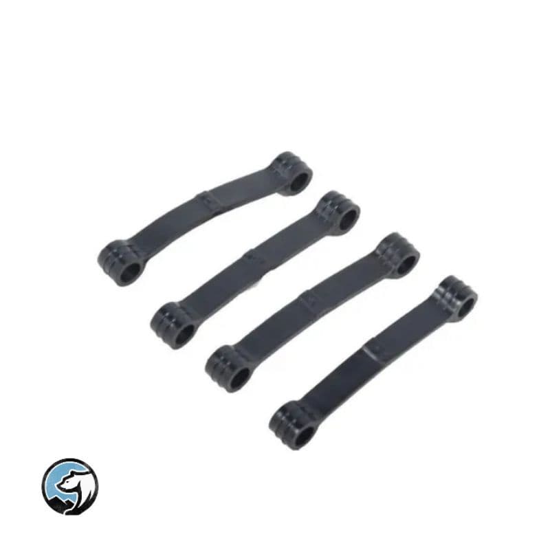 Kit 4 Tirantes Para Lavadora Brastemp Ative 9kg Bwl09 Bwb09 Original