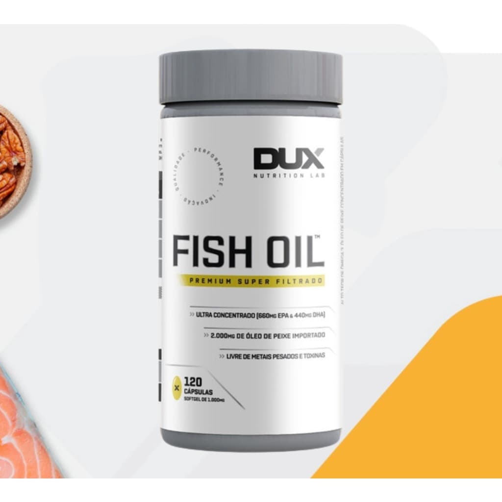 Fish Oil - 120 Caps - Dux Nutrition