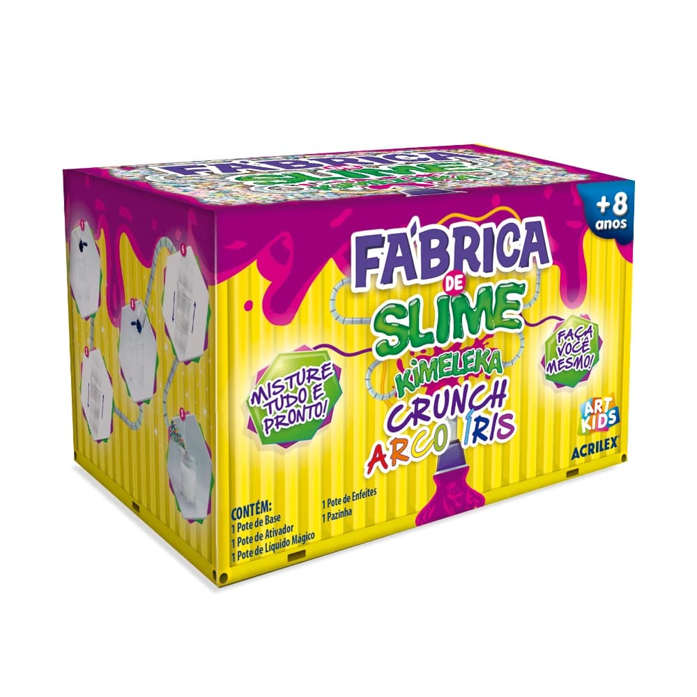 Slime Fábrica de Slime Kimeleka Acrilex