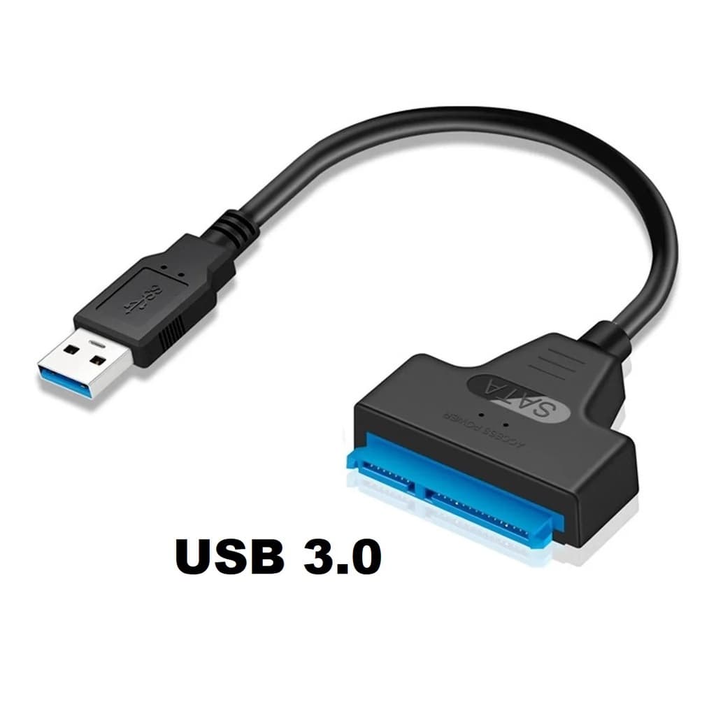 Cabo Adaptador USB3.0 SATA III 2.5 HDD/SSD para Notebook