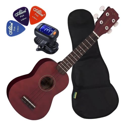 Kit Ukulele Acústico Soprano Vogga Vuk303 Bc Fosco