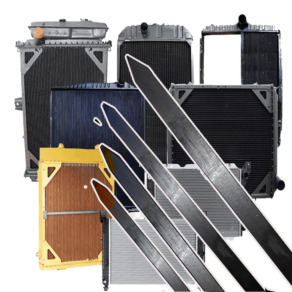 KIT 4 Varetas Limpeza Radiadores Nacionais Importados PARA TIPOS DE RADIADORES