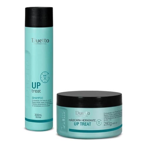 Kit Hidratação Cabelos Shampoo Máscara Profissional Brilho