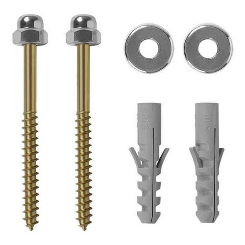 Kit Parafusos para Vaso Sanitário Privada 10mm com Bucha