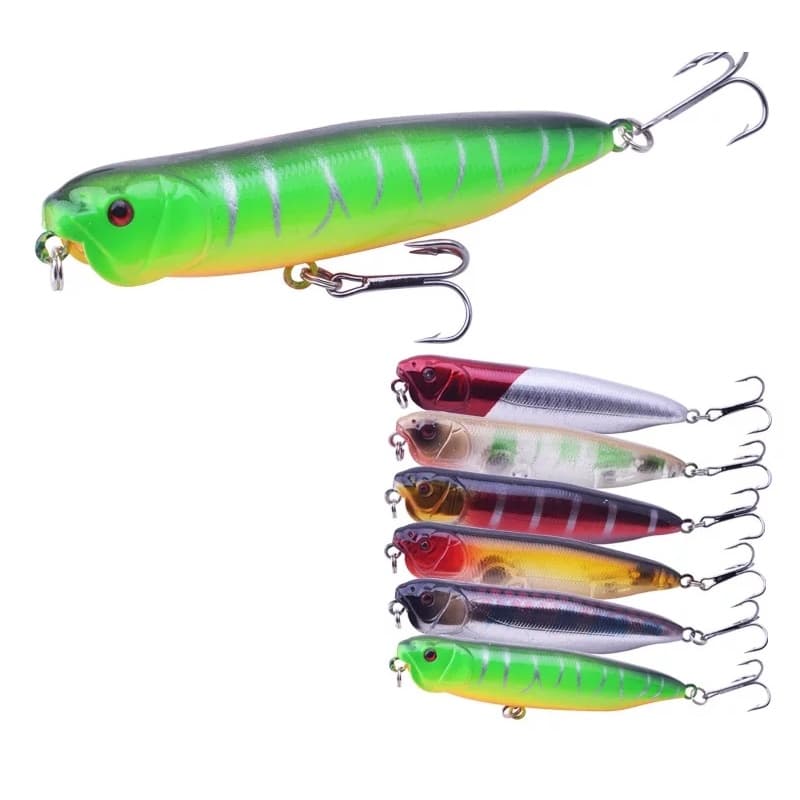 Isca Artificial  Para Pesca de Superfície Ação Zara (JJ90)Tucunaré Azul,Robalo,Traíra,Dourado