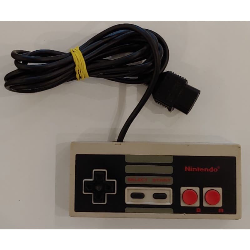 CONTROLE NES ORIGINAL TRADICIONAL CONTROLE NINTENDINHO ORIGINAL MODELO TRADICIONAL 100% OK