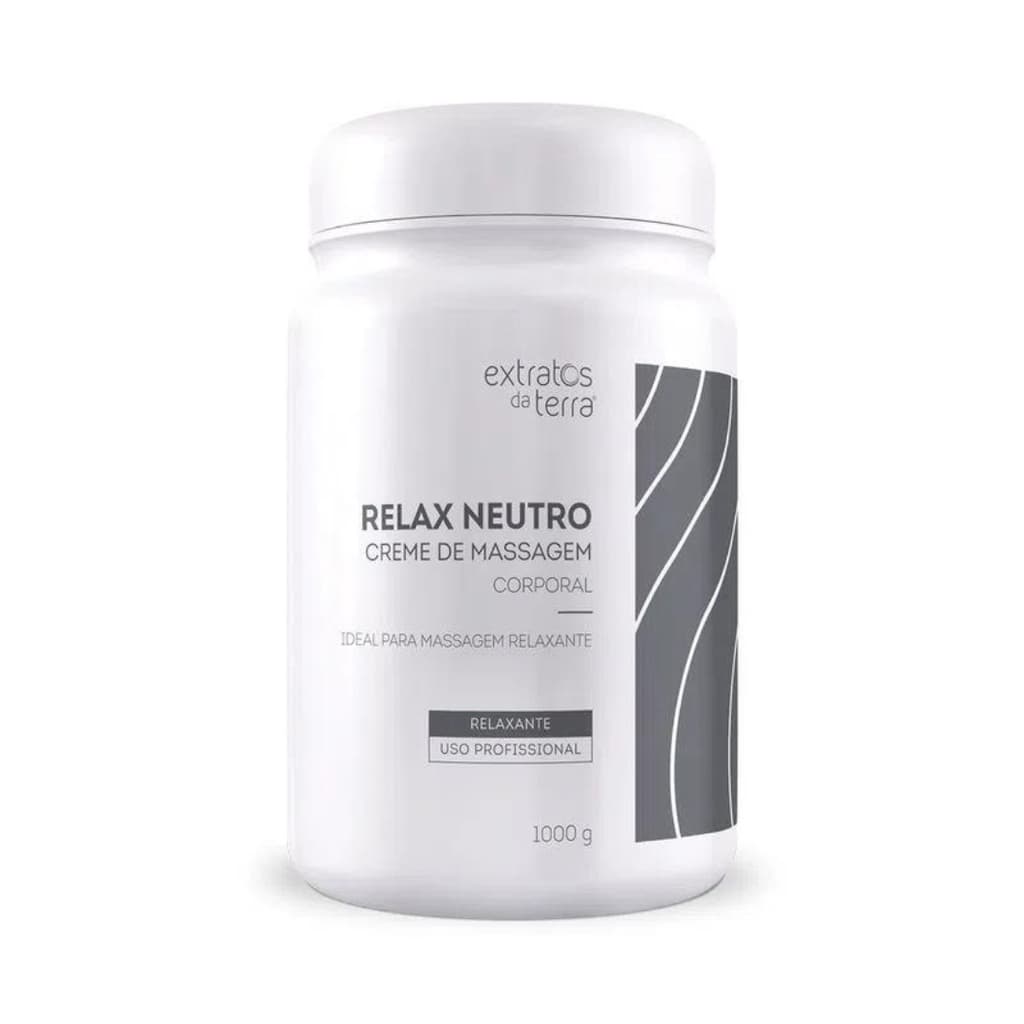 Neutro Vitta Relax Creme De Massagem Extratos Da Terra 1kg