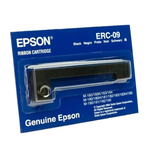 3 unids - Fita Black/Preta Erc-09b Impressora Original Epson