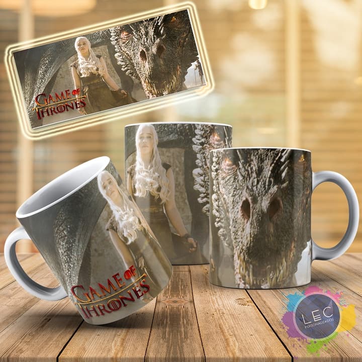 CANECA DE PORCELANA GAME OF THRONES - CANECA GOT | CANECA PERSONALIZADA
