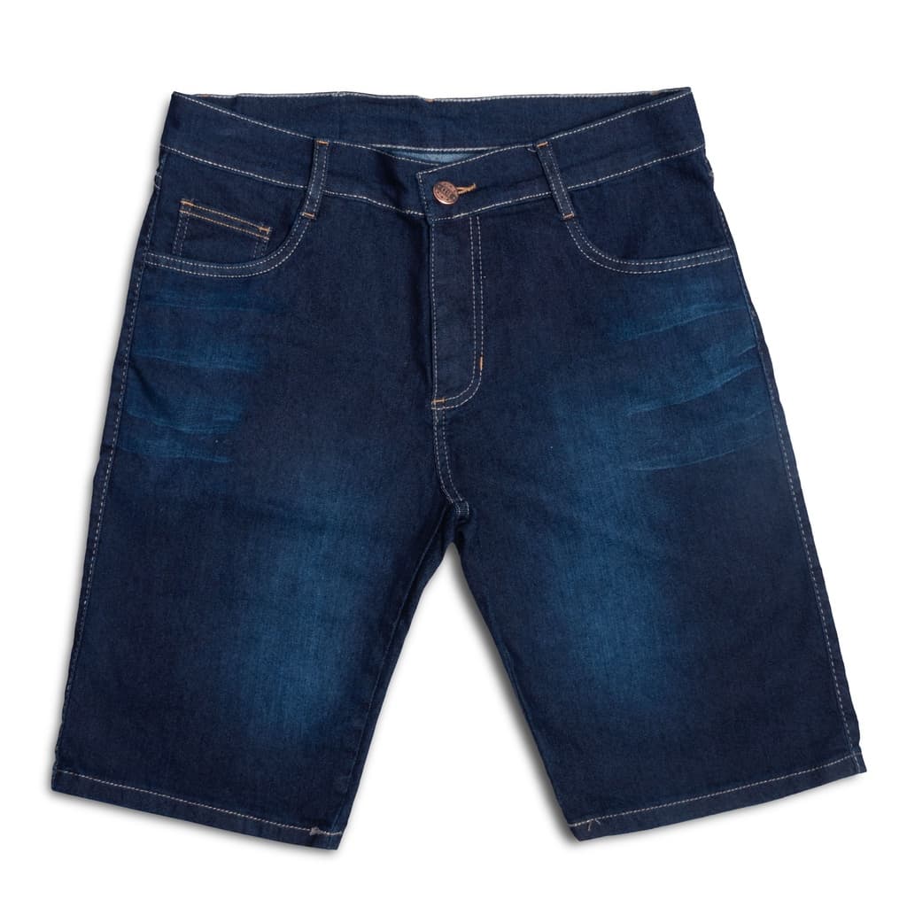 Bermuda Masculina Jeans Azul