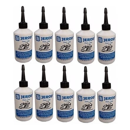 Óleo Lubrificante P/ Corrente Moto *jerod* Kit 10 Pçs